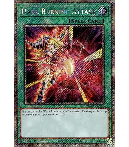 Amazon.com: YuGiOh : LDK2-ENS04 Limited Ed Dark Burning Attack Secret Rare  Card