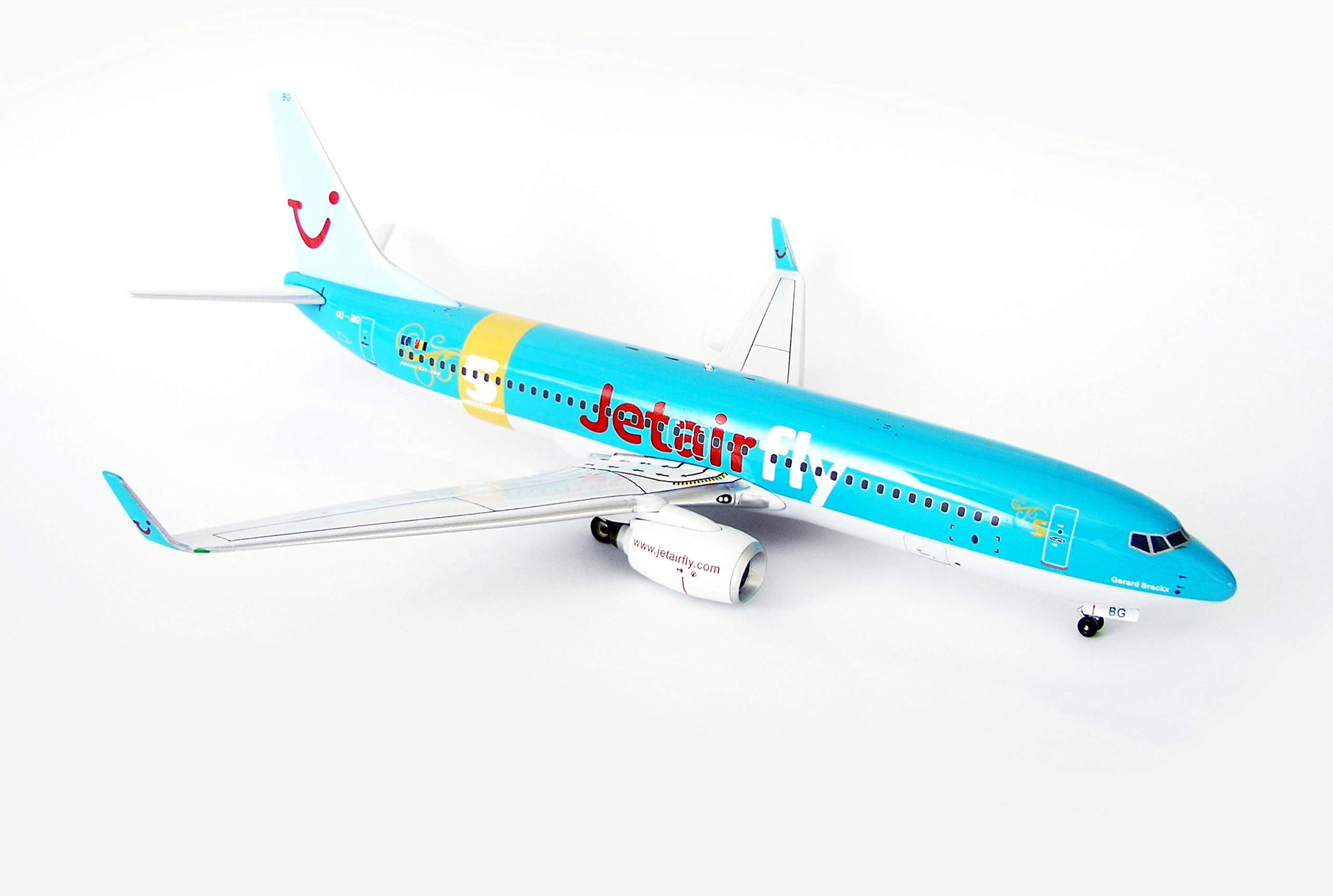 AVIATIon200 1-200 Scale Model Aircraft AV2738022 Jetairfly 737-800