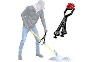 Reach Right Universal Handle Attachment for Snow Shovel, Weedeater, String Trimmer, Rake & More | Versatile Ergonomic Back Saving Attachment for All Gardening Tools | Yard Tool Gifts