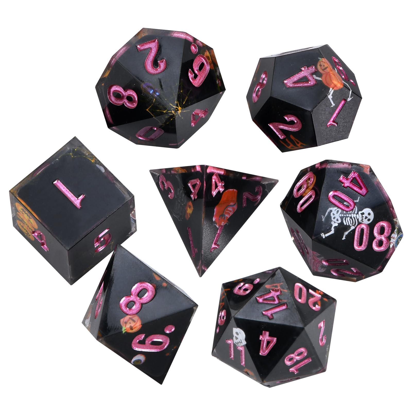 Core-Wrapped Dragon & Dungeon Dice
