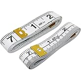 Tailor Measuring Tape, 2PCS Sot Measuring Tape, 60” Measuring Tap for Body Cloth Sewing, Centimeter and Inch Tape Measuring, 