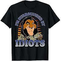 M*I様 LION KING Scar 90s Tシャツ Amazon.com: Disney The Lion King Anniversary '94 Scar King Life's
