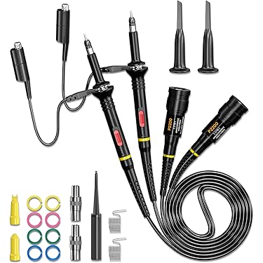 2Stk P2200 Oscilloscoop Clip Sonde Tester Hoge Precisie Sonde Testleiding Kit 200MHZ