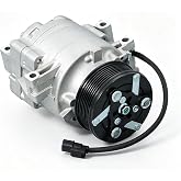 munirater AC Compressor Replacement for 2006-2011 Civic 1.8L | Replacement for 38810RNAA02 38810RNAA01 CO4918AC