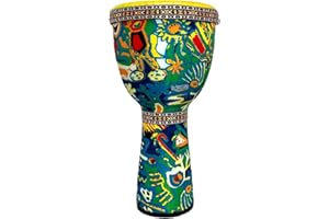 GENERIC RUOSWTE Djembe Drum,Drum Circles,Africa Drums, West African Style, Bongos，Music Healing Instrument (B)