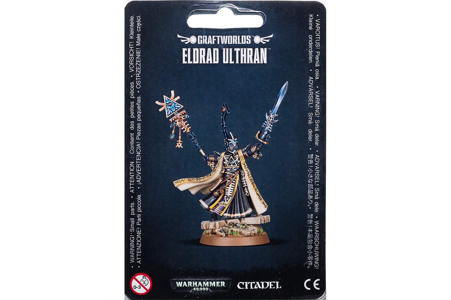 Games Workshop 99070104006" Craftworlds Eldrad Ulthran Miniature, Black