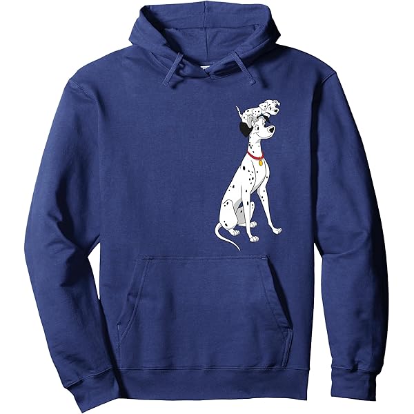 Amazon.com: Disney - 101 Dalmatians Rolly's Back Pullover Hoodie