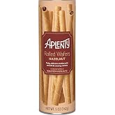 Amazon Brand - Aplenty, Hazelnut Rolled Wafers, 5 oz