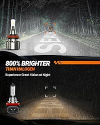 SEALIGHT L2 H11 H8 H9 H16 LED Bulbs, 24000LM
