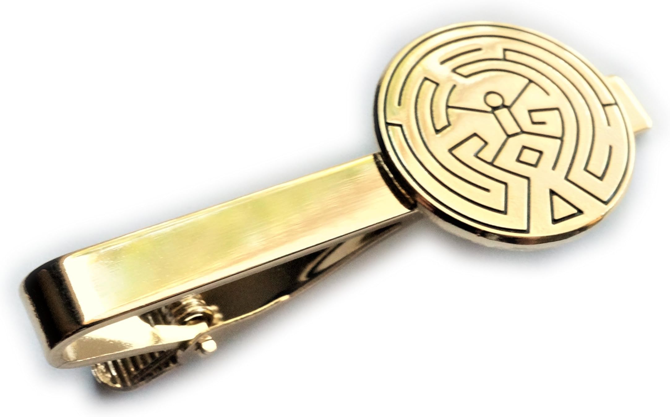 Westworld Maze Symbol Tattoo HBO Series Season 1 2 Suit Wedding Work TIE BAR CLIP