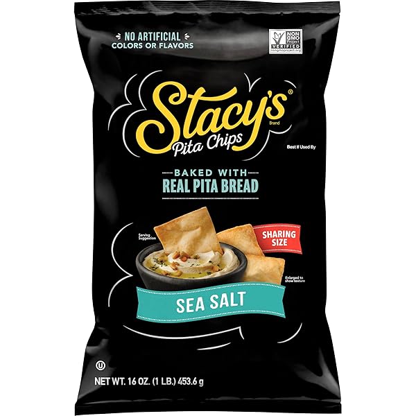 STACYS SNACKS, CHIPS PITA SIMPLY NAKED, 16 OUNCE