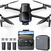 Ruko Drone with Camera for Adults 4K Video &amp; 8K Photo, 96 Mins Flight Time | 20000FT Transmission, 3-Axis Brushless Gimbal, 249g FAA-Exempt, GPS with Beeper, Auto Return, GPS Follow, Beginner Friendly