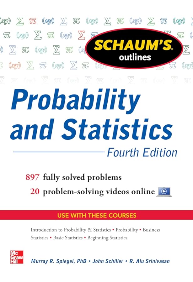 Amazon.com: Schaum's Outline of Statistics, Sixth Edition