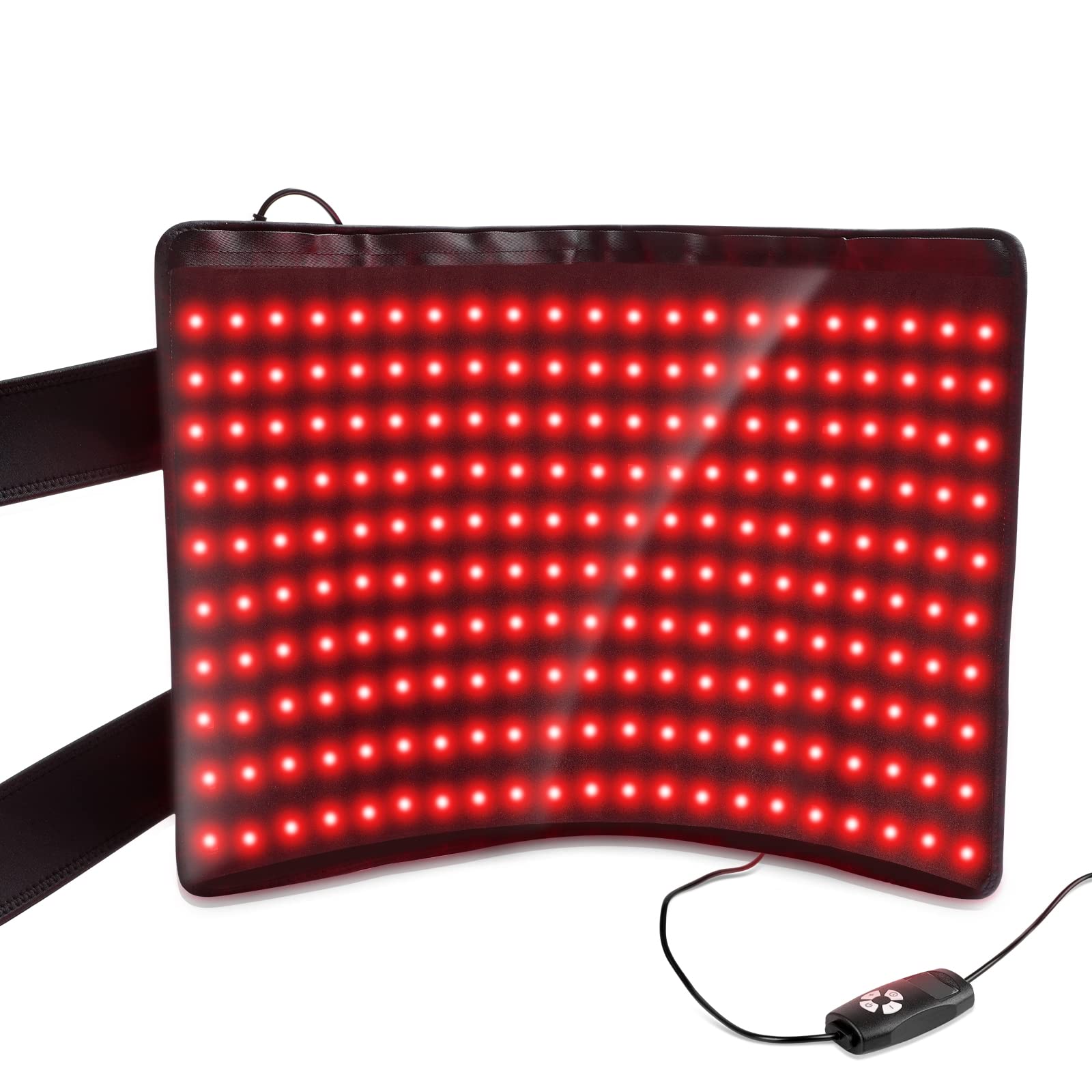 Photo 1 of LOVTRAVEL 660nm LED Red Light Therapy for Body and 850nm Near Infrared Light Therapy Devices 21''x13'' Large Pads Belt Wearable Wrap for Leg Thigh Knee Belly Back Waist Pain Relief