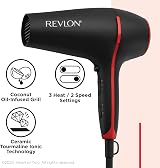 Revlon Smoothstay Coconut Oil-Infused Hair Dryer 2000W Diffuser & Concentrator view 6