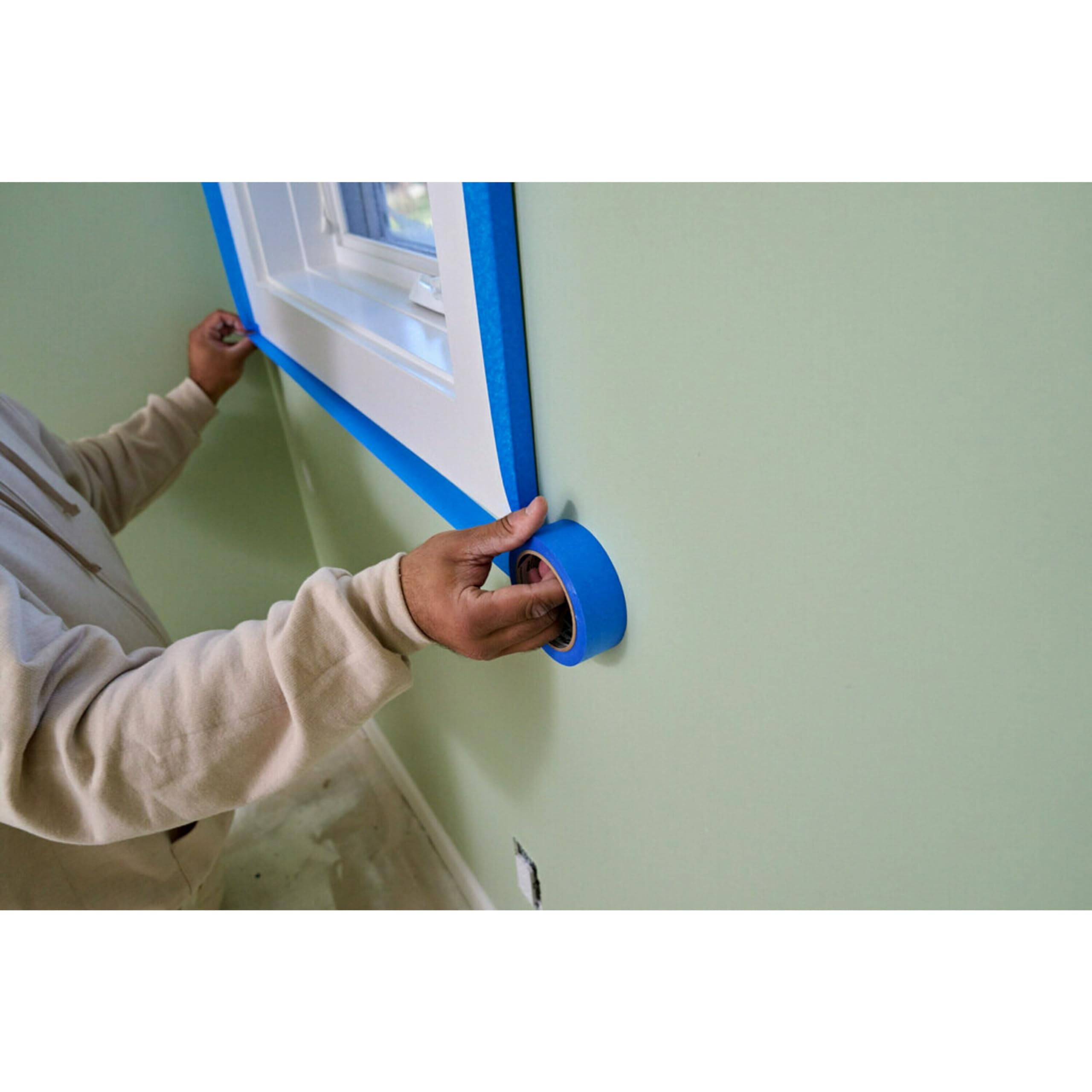 ScotchBlue Original Multi-Surface Painters Tape, 1.5 Inch Wide (1.41 In. x 60 Yds) 4 Rolls, Blue Paint Tape Protects Surfaces and Removes Easily, Masking Tape for Indoor and Outdoor Use (2090-36EP4)