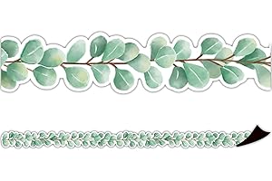 Eucalyptus Die-Cut Magnetic Border