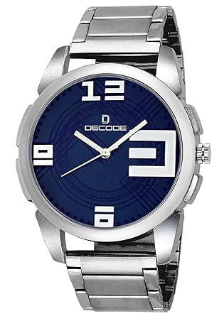 Analogue Blue Dial Mens And Boys Watch-Ch-585 Blue Rebel Collection