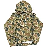 SOLY HUX Hoodies for Men Camo Sweatshirt Drawstring Long Sleeve Pullover Tops with Pocket