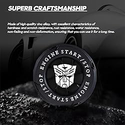 Rotary Push Start Button Cover, Transformers