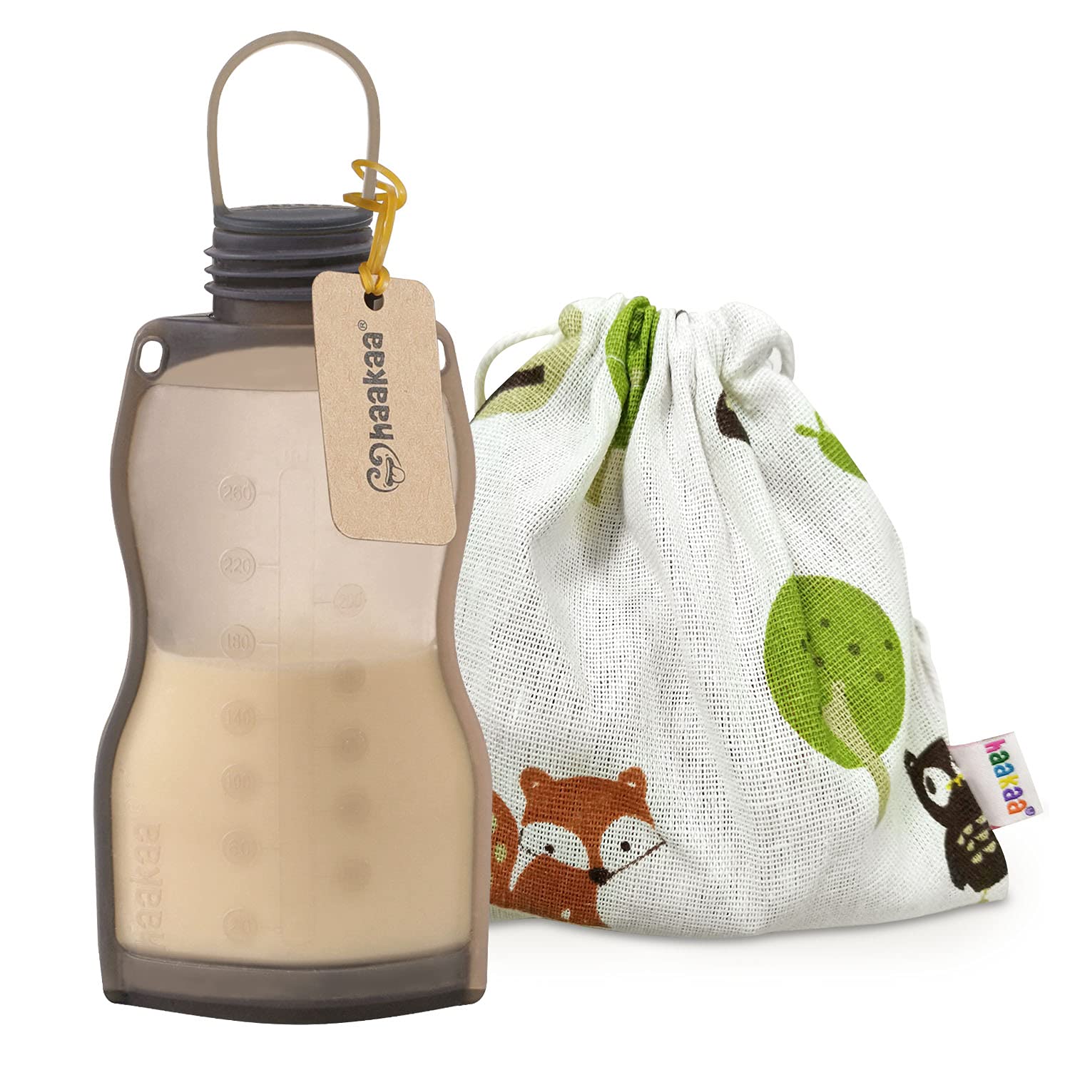 Haakaa Silicone Multifunctional Milk Storage Bag, 68 g