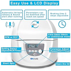 ONiLAB Lab benchtop Centrifuge Machine 6x50mL, 6X