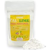 Yerbero - Mexican Cal (Lime Powrder) 4 oz (114 gr) | Cal Mexicana Para Nixtamal o Sazonador Mexicano | Premium Quality For Nixtamalization &amp; Tortilla Making - Imported From Mexico.