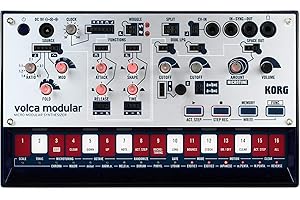 Korg Volca Modular Micro Synthesizer Semi Modular w/ Eight Modules and 16-step Sequencer