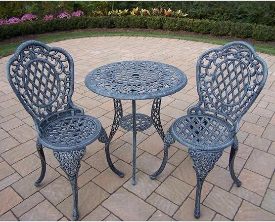 Amazon Com Oakland Living Mississippi Cast Aluminum 3 Piece