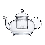 CnGlass 33.8oz Glass Teapot with Removable