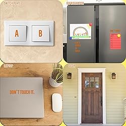Llewyn 970 Pcs 10 Sheets Letter Stickers,Self
