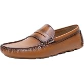 Vostey Men's Loafers Casual Dress Slip On Driving Shoes | Penny Loafers,Lightweight,Flat,Non Slip,All-day Comfort,Daily Wear,Weekend,Beach,Summer,Vacation
