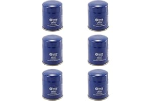 LOOP Engine Oil Filter (6 Pack) Replacement For Honda Civic CR-V Subaru Acura Mitsubishi Accord Nissan Odyssey Crosstrek Fore