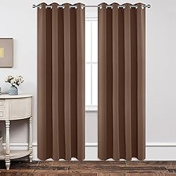 Joydeco Blackout Curtains 95 Inch Length 2 Panels