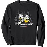 Dodge Scat Pack Logo with Flames | Mopar Scat Pack Emblem Sweatshirt