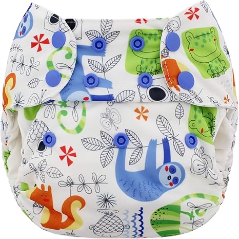 sloth cloth diaper