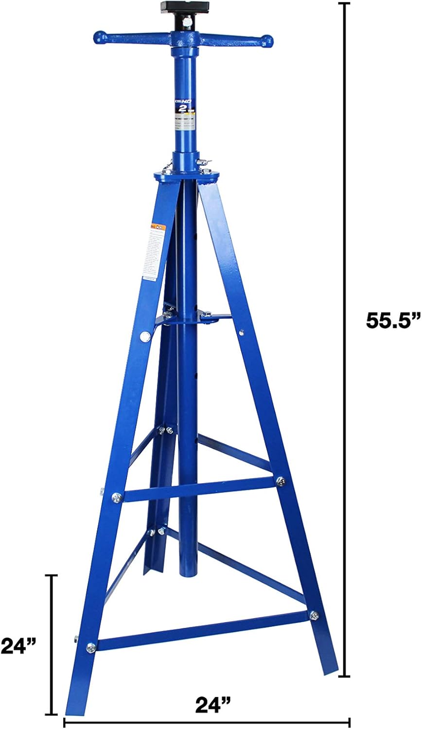 K Tool International Underhoist Support Stand XD, 2 Ton Tripod High Lift KTI61002: Automotive