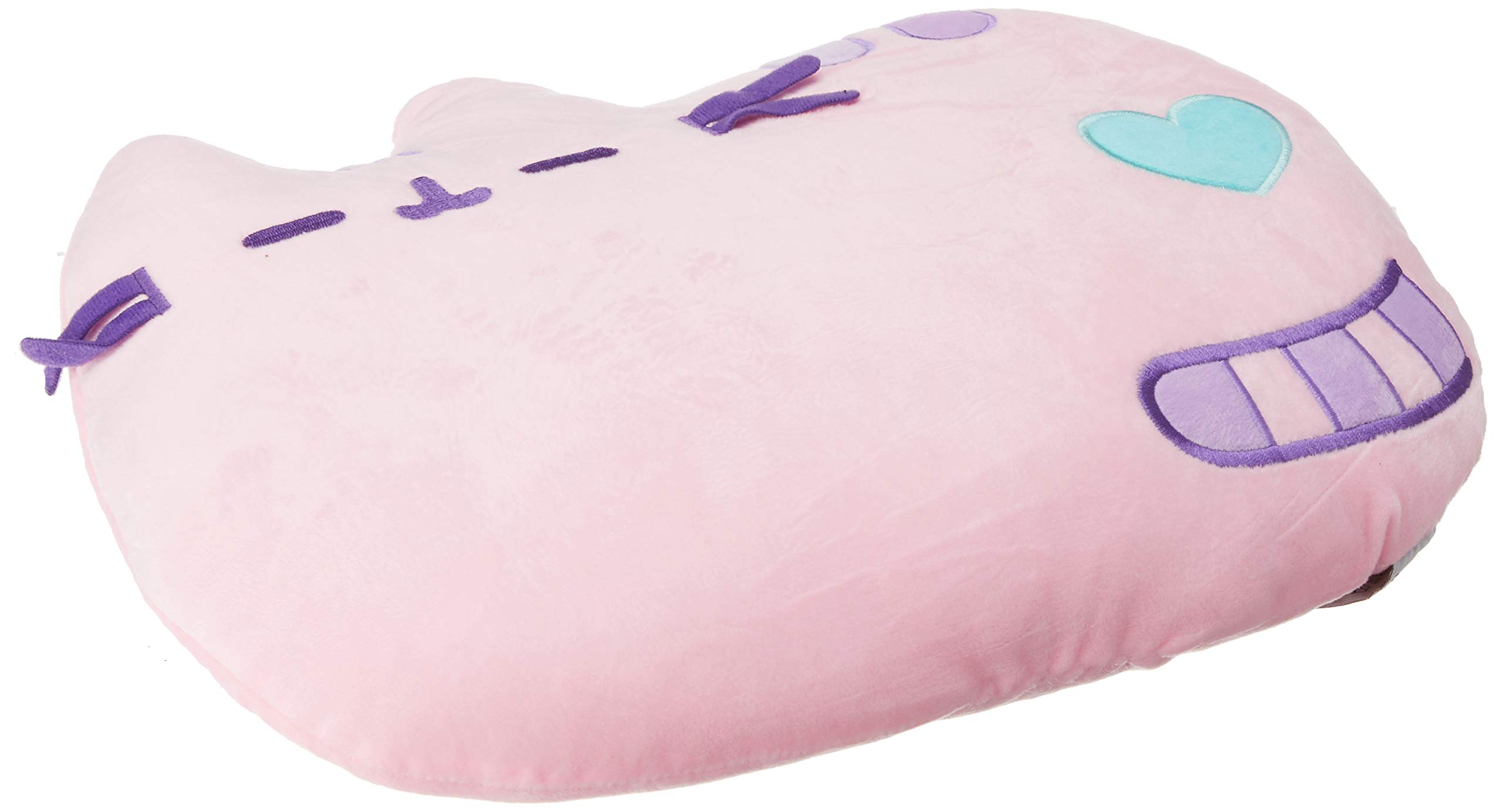 Pusheen Pink Cushion, Polyester Grey, 9 x 35 x 27 cm