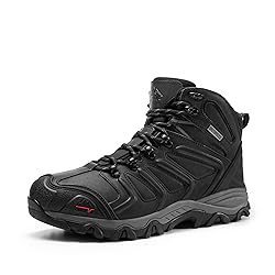 NORTIV 8 Men's Ankle High Waterproof Hiking Boots