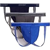 2(X) IST Men's Cotton Stretch Jock Strap 3-pack