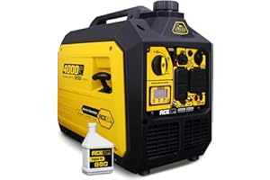 Aceup Energy 4000 Watt Portable Generator, Gas Generator Quiet for Home, RV-Ready, EPA Compliant