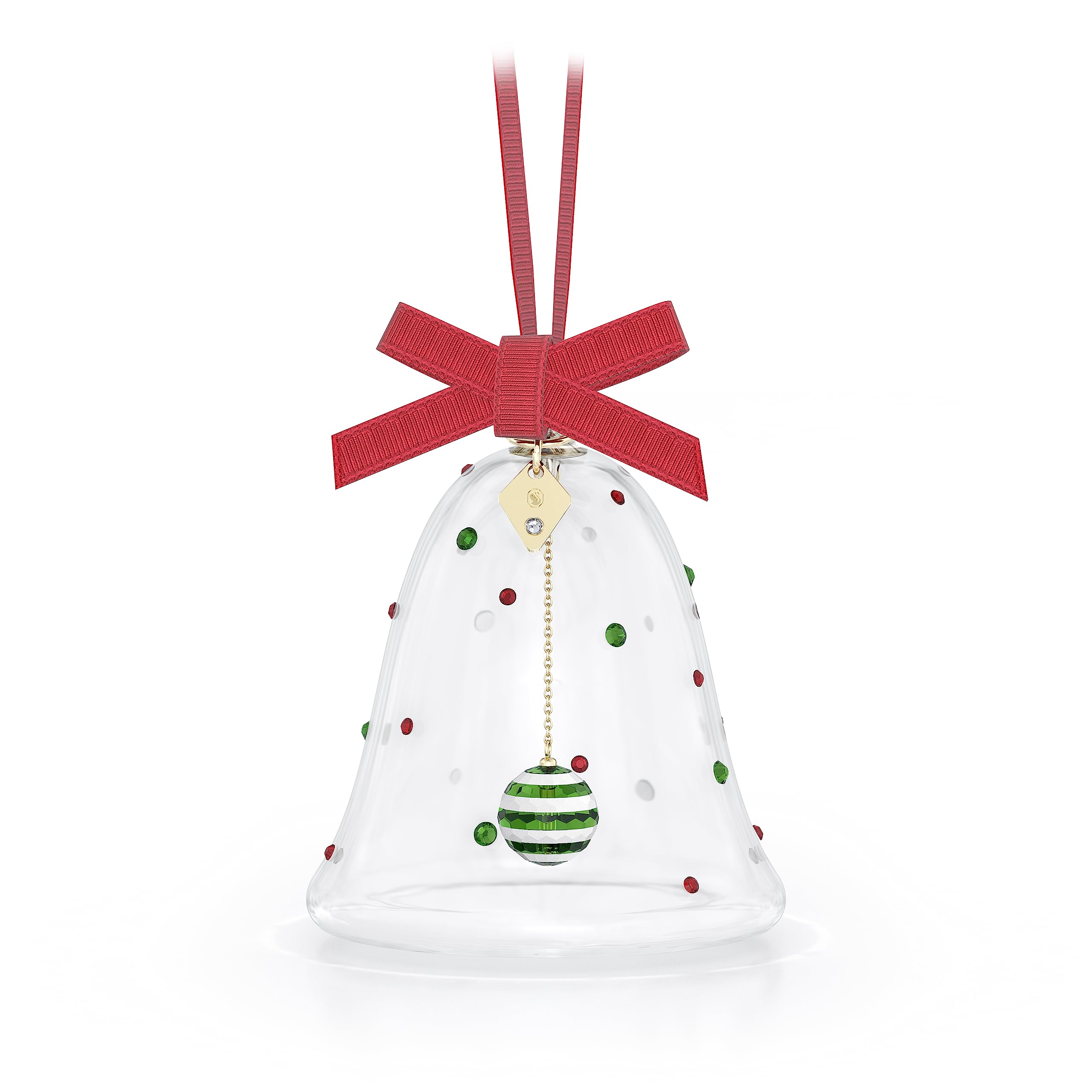 Photo 1 of **MISSING BALL**Swarovski Holiday Cheers Dulcis Bell Ornament