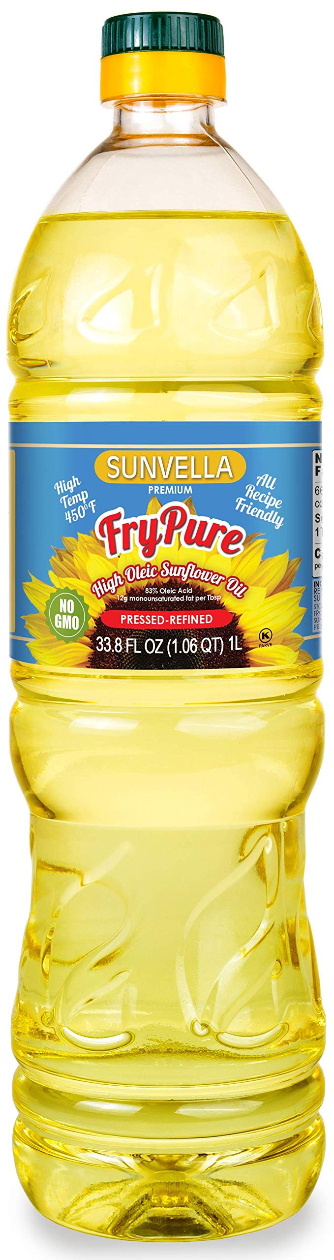 SUNVELLA SunPure NonGMO High Oleic Sunflower Oil, Pressed
