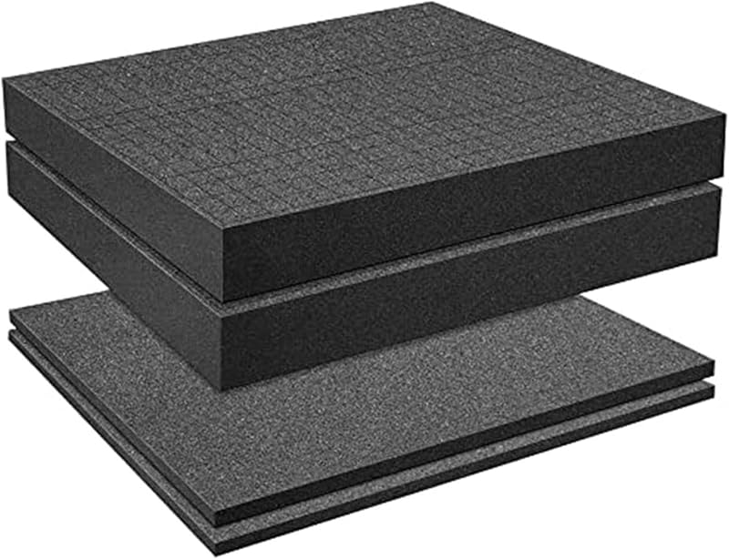 Hundnsney 4pc Pick Apart Foam Insert for Board Game Box Storage Drawer 30x30cm