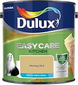 Dulux Easycare Kitchen Matt Emulsion Paint Honey Nut 2.5L Greaseproof Stain view 2
