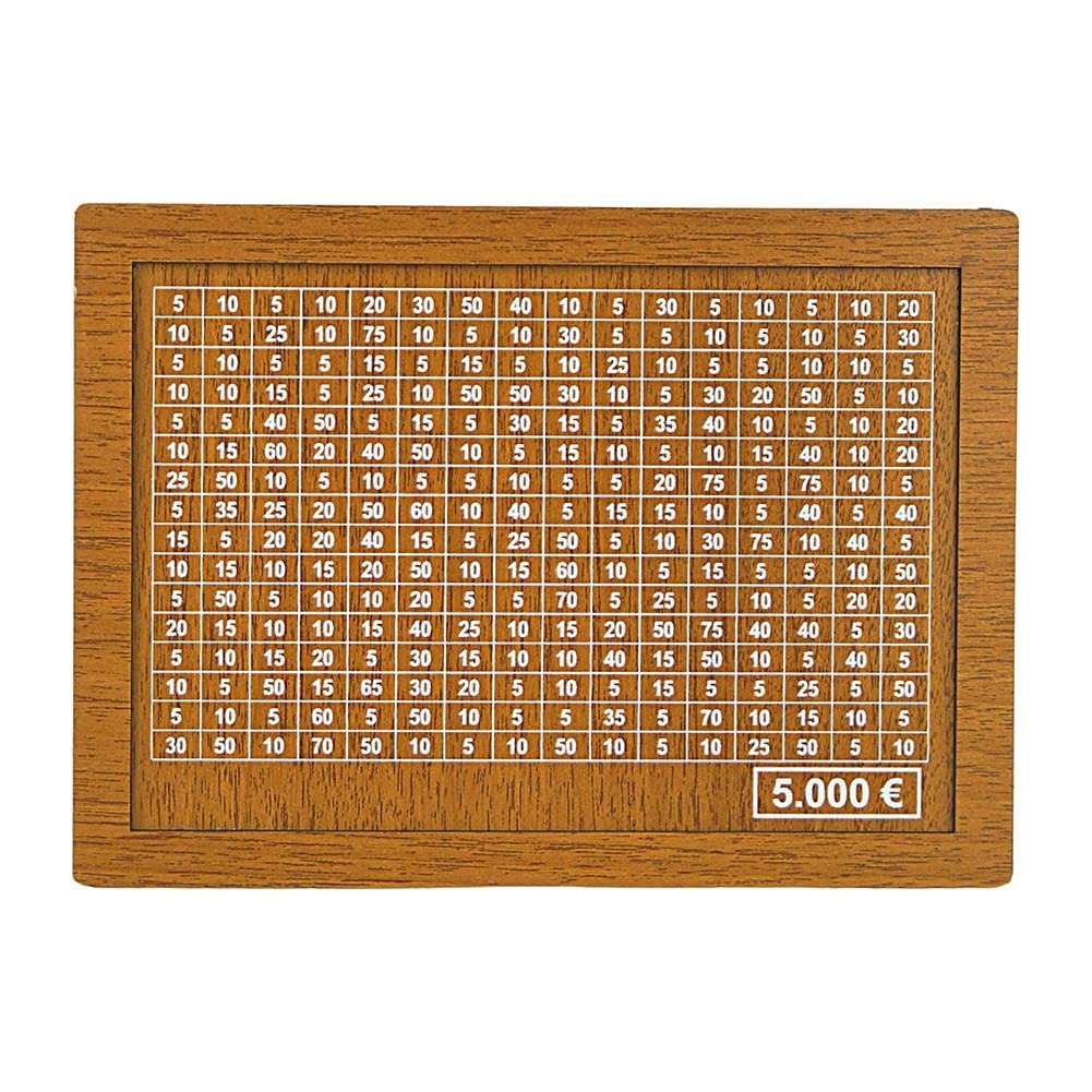 Hopbucan Money Box (4 Sizes) - Reusable Money Box with Money Goal and Numbers to Cross5000