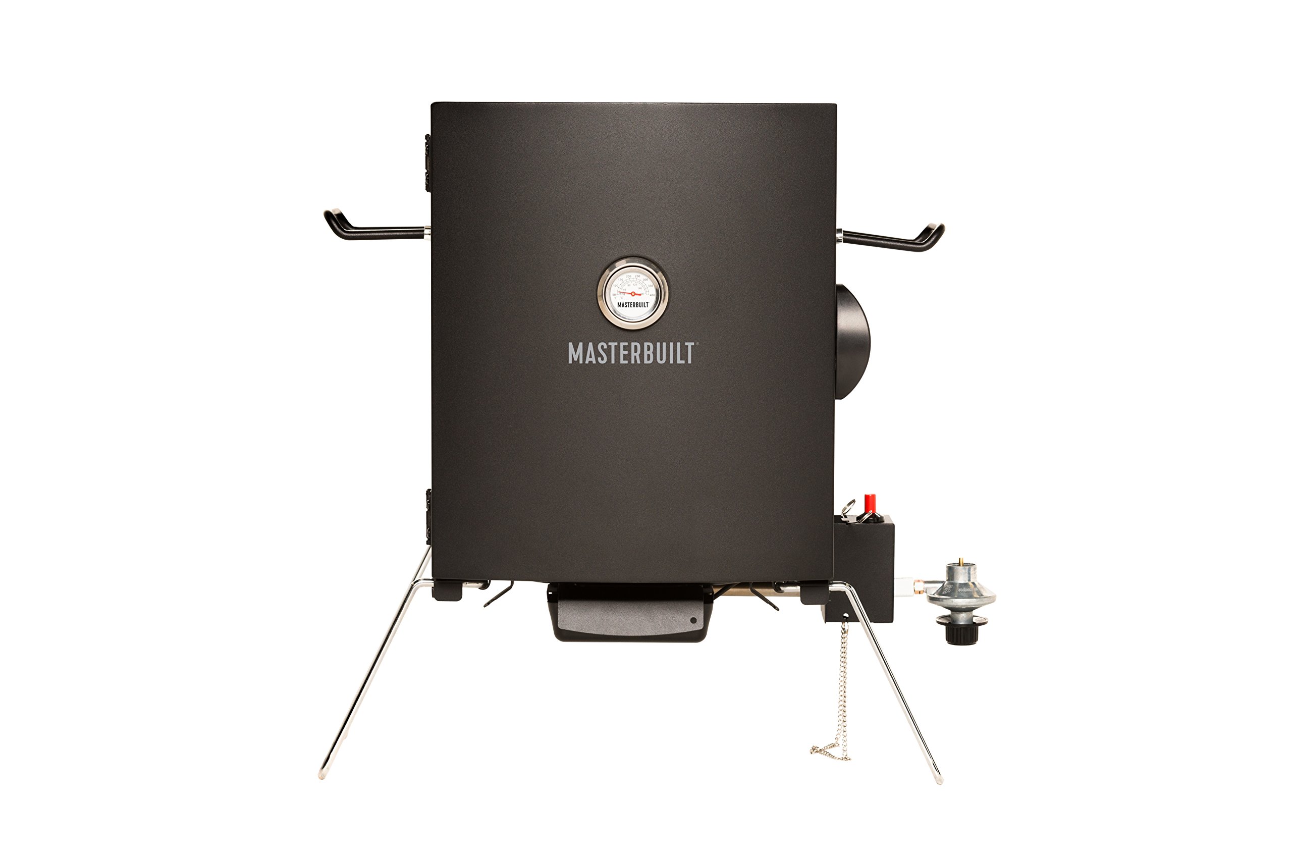 Masterbuilt MB20050116 MPS 20B Patio-2-Portable Propane Smoker, Black