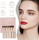 Bezavea Matte Liquid Eyeshadow Set 8 Colors Smoothing Long Lasting Quick Drying view 4