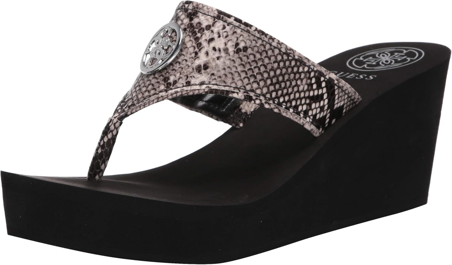 guess wedge flip flops