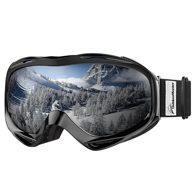 OutdoorMaster OTG Ski Goggles Over Glasses Ski/Snowboard Goggles for